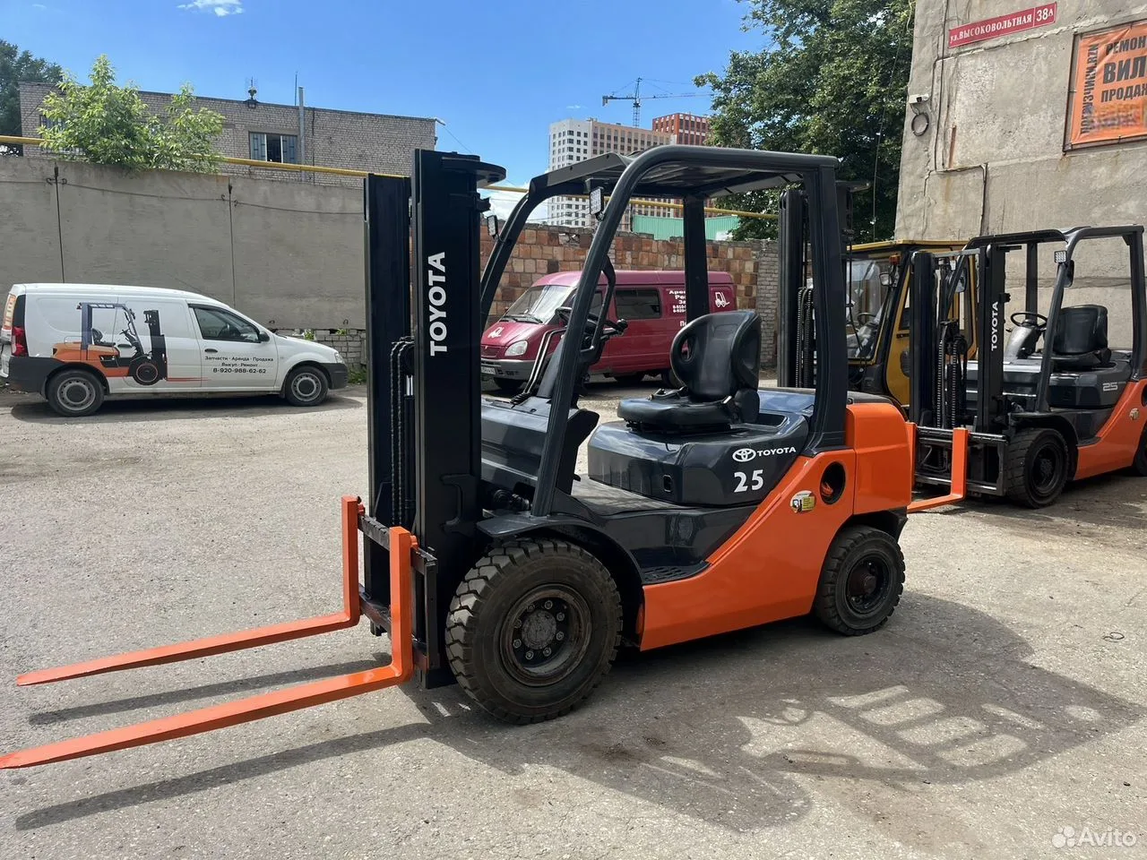 Toyota 62-8FD25, 2008, Рязань